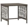 Sun Lounger Set 3 pcs Grey and Dark Grey 55 x 200 x 92 cm