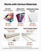 Heat Press Machine 29 x 38 cm 5-in-1 Combo Sublimation Press Machine, Heat Up Fast and Even, Digital Precise Time and Temp Control, Multi-Function,