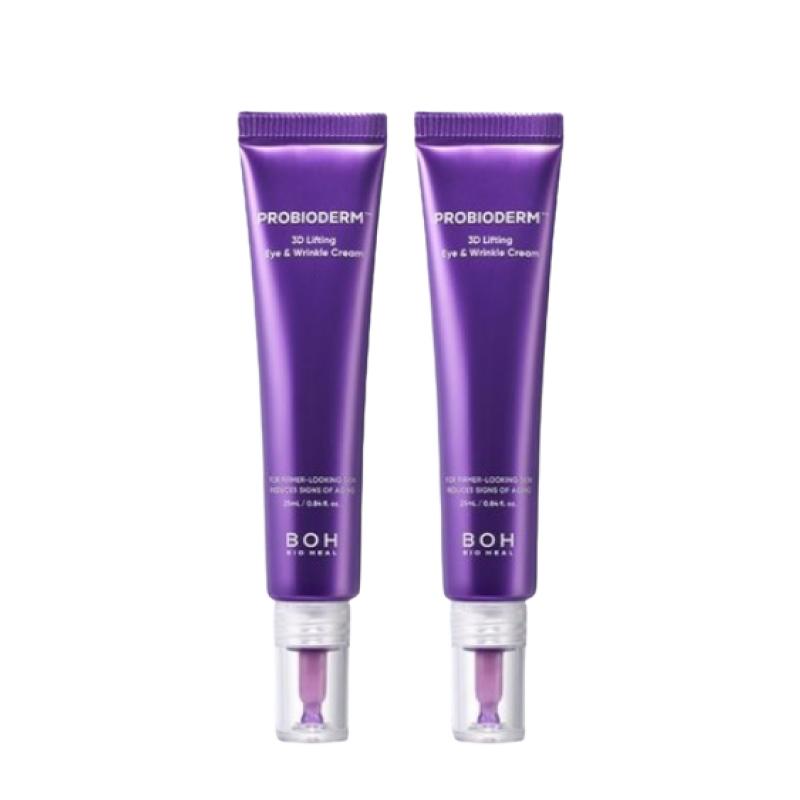 BIOHEAL BOH Probioderm 3D Лифтинг-крем для век и от морщин Укрепляющий уход против морщин 25 мл x 2 шт.