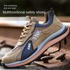 Labor Insurance Shoes, Smash-proof and Puncture-proof Work Shoes, Breathable and Wear-resistant, Lightweight and Breathable Safety Shoes
