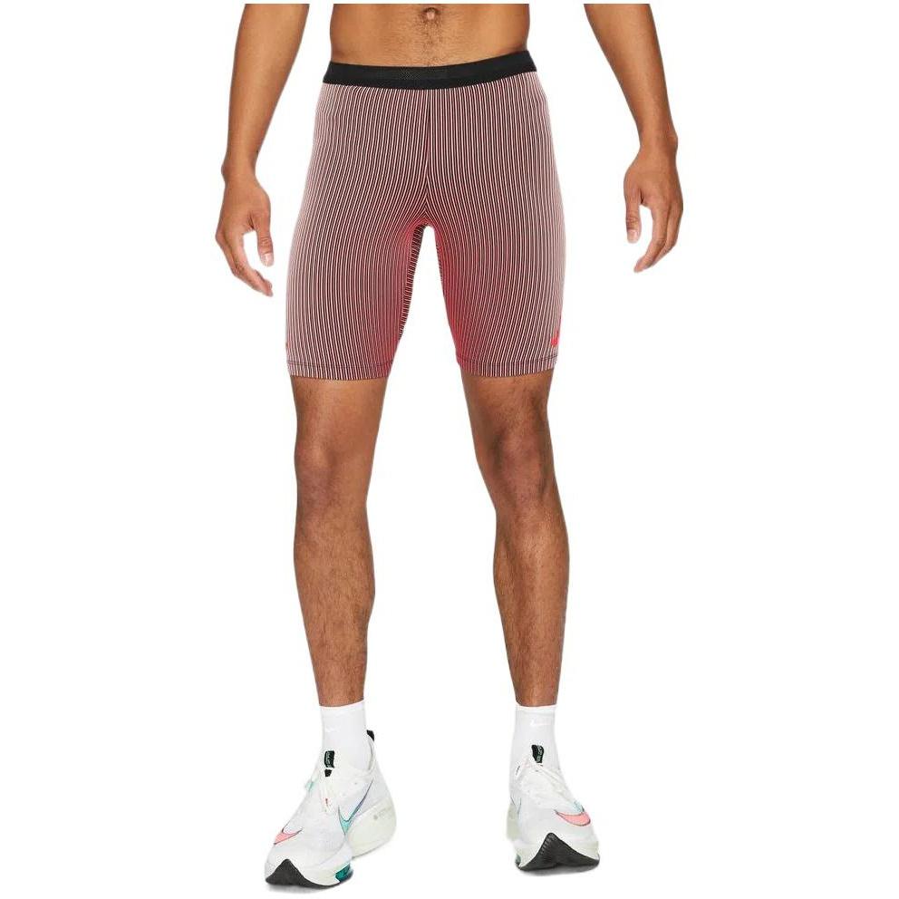 Nike Stripe Logo Straight Sports Shorts Red Men's DA1429-014