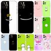 Чехол для телефона Dream Smp Smile для iPhone 5 5S 2020se 6 6s 7 8 plus x 10 XR XS 11 12 13 mini pro MAX, черная задняя крышка из ТПУ