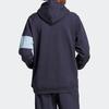 Adidas Мужские толстовки с капюшоном Originals Color Block Logo Print Blue IC8391