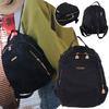 Multi-functional Black Shoulder Bag Small Retro Backpack Korean Style Nylon Backpack  Students