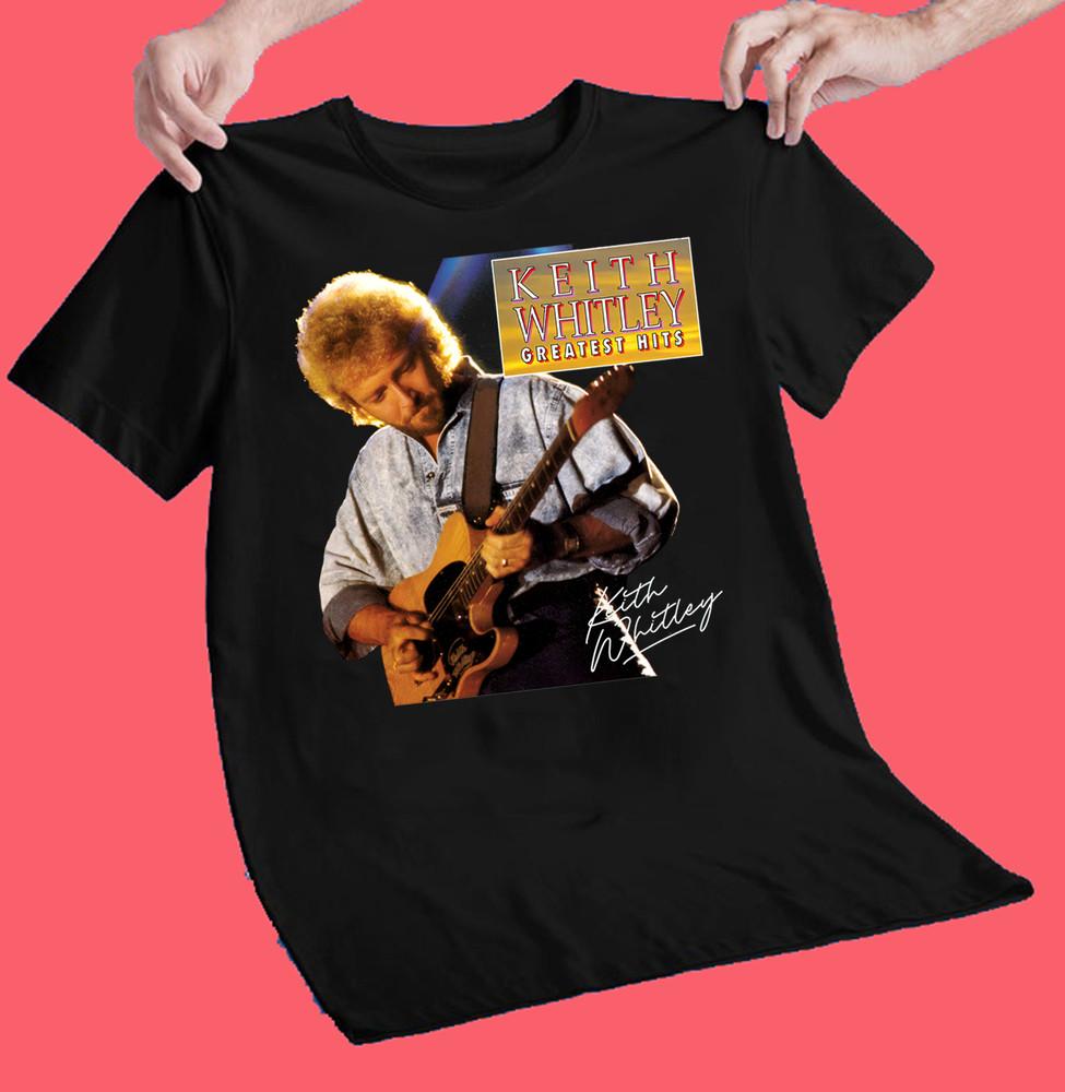 Keith Whitley Black Tee Men And Women T Shirt All Size S M L 234XL Unisex T-Shirt