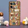 Иллюстрация 'Читай книги' Чехол для Xiaomi Redmi Note 13 11 9 10 12 Pro Plus 12S 11S 10S 9S Redmi 12 10C 12C 13C Обложка