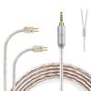 Okcsc JBX Recable Cable 2Pin Cable Наушники Cable 4 Core OFC для WESTONE Совместимость с W4R/UM3X/JH13/JH16/UE18 и т.д.. 2,5 мм