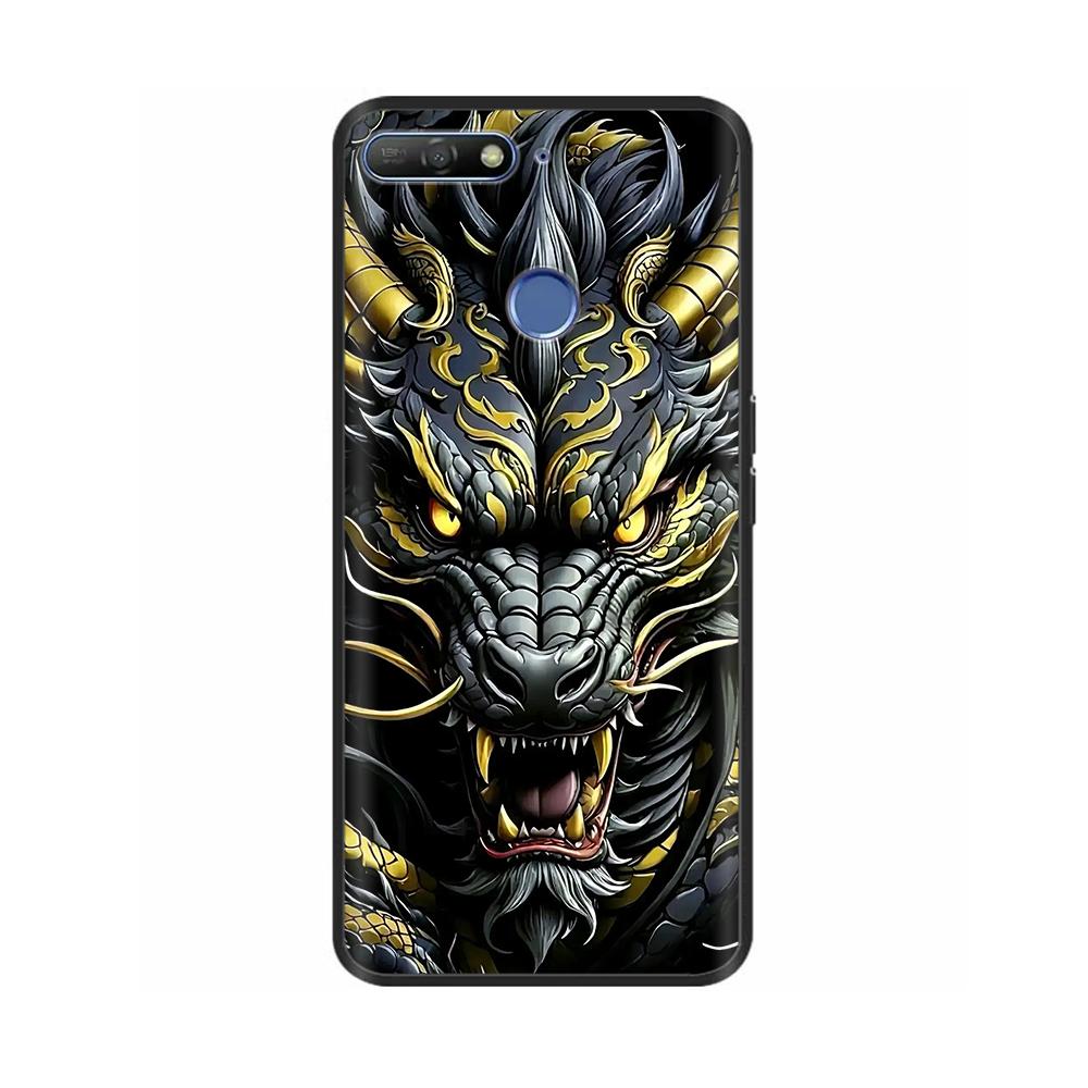 Cute Candy Painted Cover For Huawei Honor 7A Pro Case Soft Silicone Back Cover For Honor 7C Cases Honor7A Pro 5.7" Cases Bumper