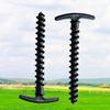 5 PCS Ground Support Camping Tent Pegs Stakes Pins Ground Nails Screw Spiral Tent Peg  Outdoor