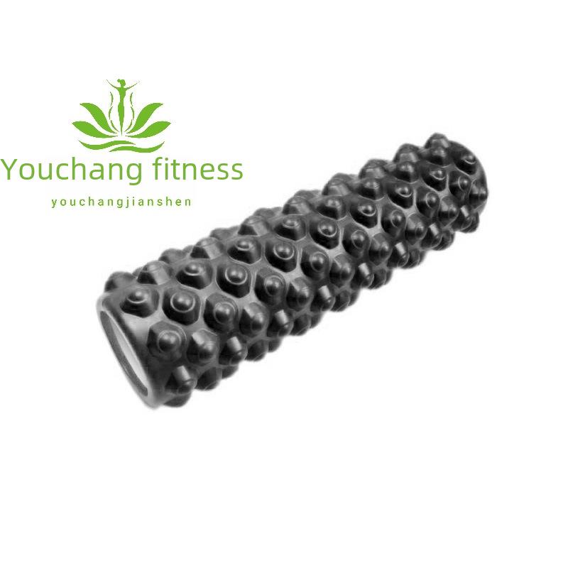 45cm EVA Foam Roller with Textured Surface for Muscle Massage and Relaxation