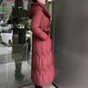 Модные зимние куртки больших размеров L-7XL для женщин, длинные парки с капюшоном, свободного кроя, толстые, теплые, пальто, повседневные женские пальто с поясом