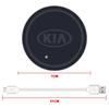 AANO1 1/2PCS Luminous Car Coaster Water Cup Holder Pad Anti-slip Mat For KIA Sportage Ceed Sorento Cerato Optima Picanto Rio Soul Niro