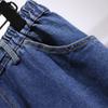 Loose Medium-length Temperament Denim Skirt Spring and Autumn Women's Plus Size Half-body Skirt
