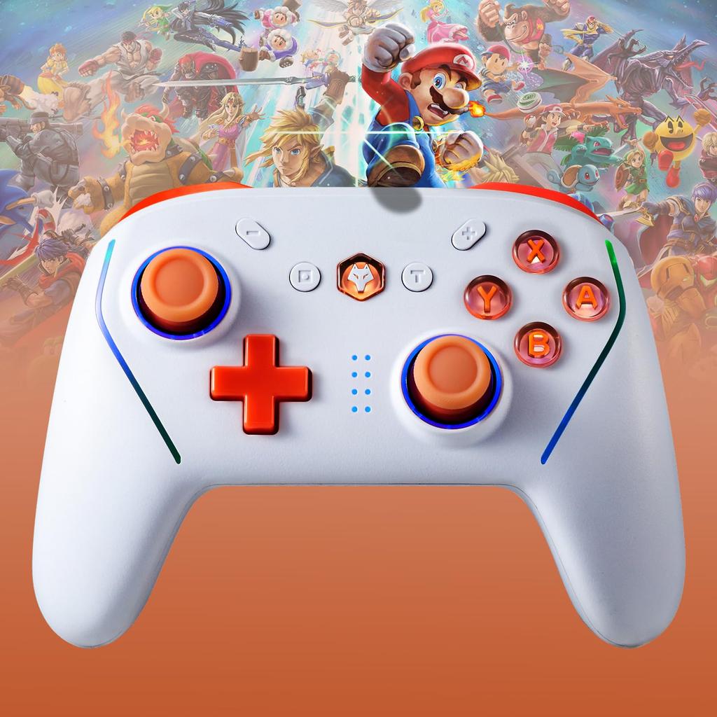 Беспроводной контроллер Pro NBCP Switch для Switch, пульт для Switch, геймпад с двойной вибрацией, Lite, джойстик,