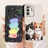 For Samsung Galaxy S20 Ultra Case Fashion Cartoon Rabbit Silicone Back Cover For Samsung S20 Ultra 4G 5G Bumper Phone Cases
