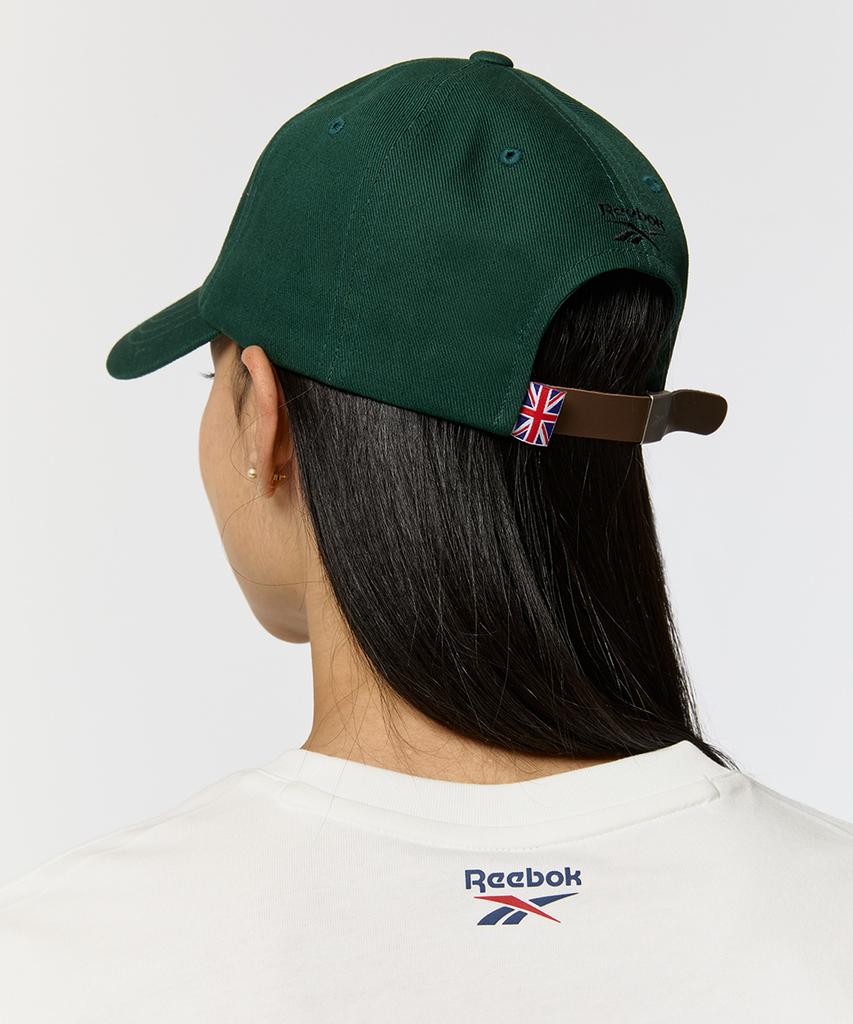 Reebok Кепка с логотипом-аркой - Зеленая