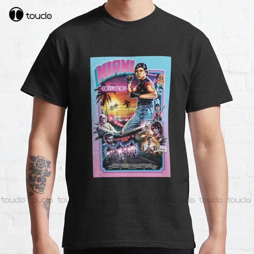 Miami Connection Classic Tshirt Collaredshirts For Unisex Custom Aldult Teen Unisex Digital Printing Tee Shirt Xs5xl Cotton