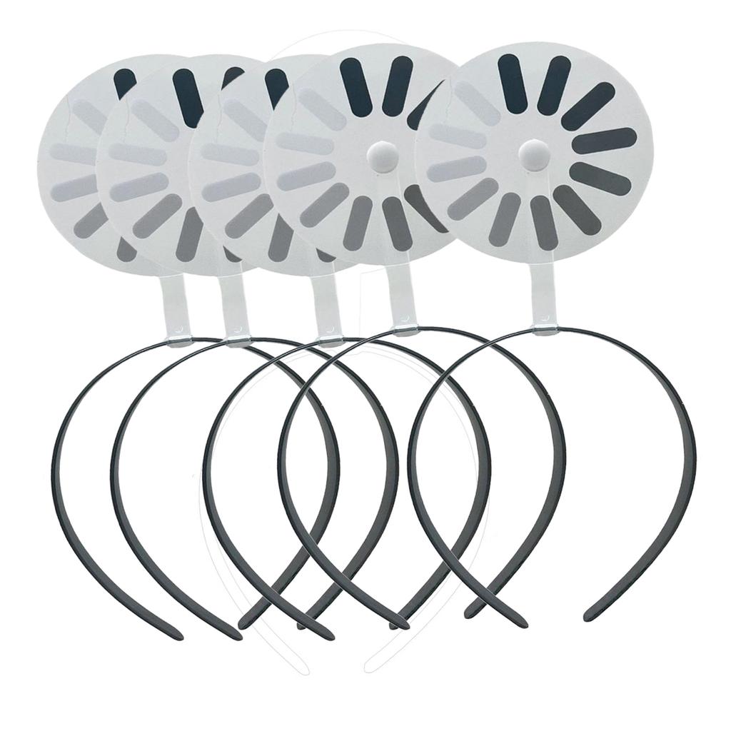 Креативный набор повязок/заколок для волос для женщин и девушек, вращающиеся забавные повязки для волос с надписью "Загрузка мозга", заколка для волос, реквизит для вечеринок, аксессуар