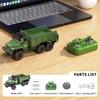 Крест1:64 Bluetooth Пульт Дистанционного Управления Мини Сплав Погрузчик Кран Экскаватор Игрушка