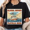 GLOBAL SUMUD FLOTILLA GAZA Унисекс Футболка с принтом Круглый вырез Короткий рукав Хлопковый топ Все сезоны Модный Повседневный Мягкий