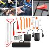 28 шт., набор плоскогубцев и средство для снятия крепежа, комбинированный ремонтный комплект для автомобильной обивки с сумкой для хранения дверной панели автомобиля, приборной панели