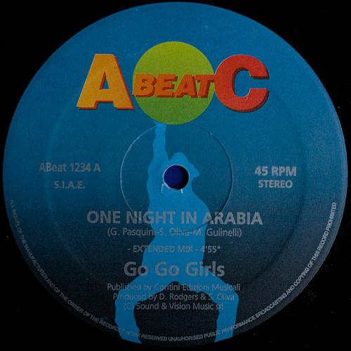 12inch Record GO GO GIRLS - One Night In Arabia / Sunlight ABEAT1234 A BEAT C 1996 Italy Dance & Electronica Used