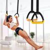 Arm Strength Pull Up Handle Rings Non-Slip Strength Training Ring Gymnastic Rings Home Exercise