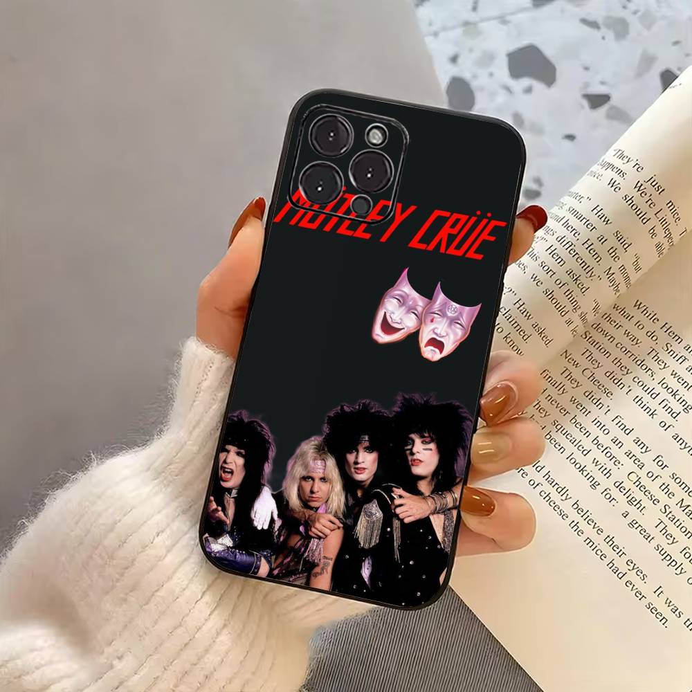M-MotleyS Rock C-CrueS band Phone Case Silicone Soft For IPhone 17 16 15 14 13 12 11 X XR Plus Pro Max Plus