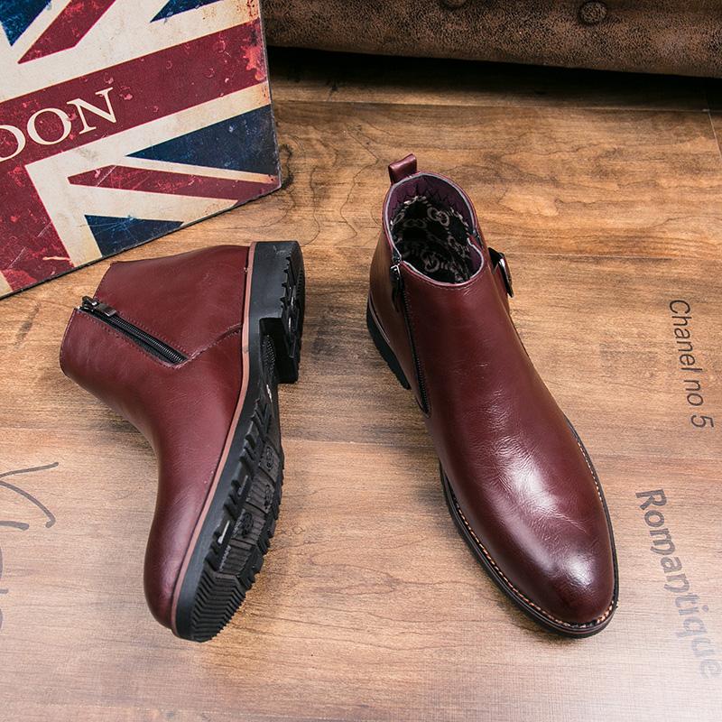Лидер продаж, мужские кожаные ботильоны, Европа, Америка, роскошные свадебные туфли жениха, подошва ручной работы, мужские деловые туфли