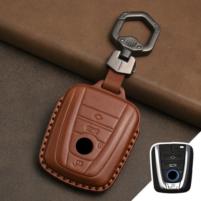 Genuine Leather Protector for Bmw I3 Key Cover I8 New Energy Vehicle Key Case Cover Fob