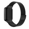 Совместим с Xiaomi Smart Band 7 Pro: Миланский ремешок из нержавеющей стали с магнитной застежкой на три бусины.