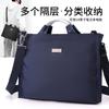New Business Laptop Bag Men's Casual Aluminum Handle Nylon Bag Men's Briefcase Office Bag One Shoulder Crossbody Men