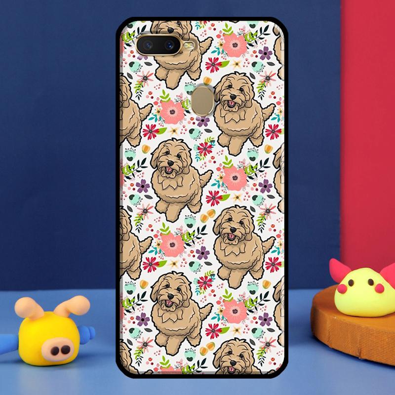 Чехол Мультяшная Собака Пудель Для Oppo A91 A5 A9 A16 A76 A96 A58 A78 A98 A52 A72 A74 A94 A54 S A57 A77 A15 A17