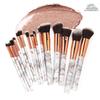 Makeup Brush Portable Marble 10 Makeup Brush Set Full Blush Brush Beauty Tools Eye Shadow Brush Set Brush
