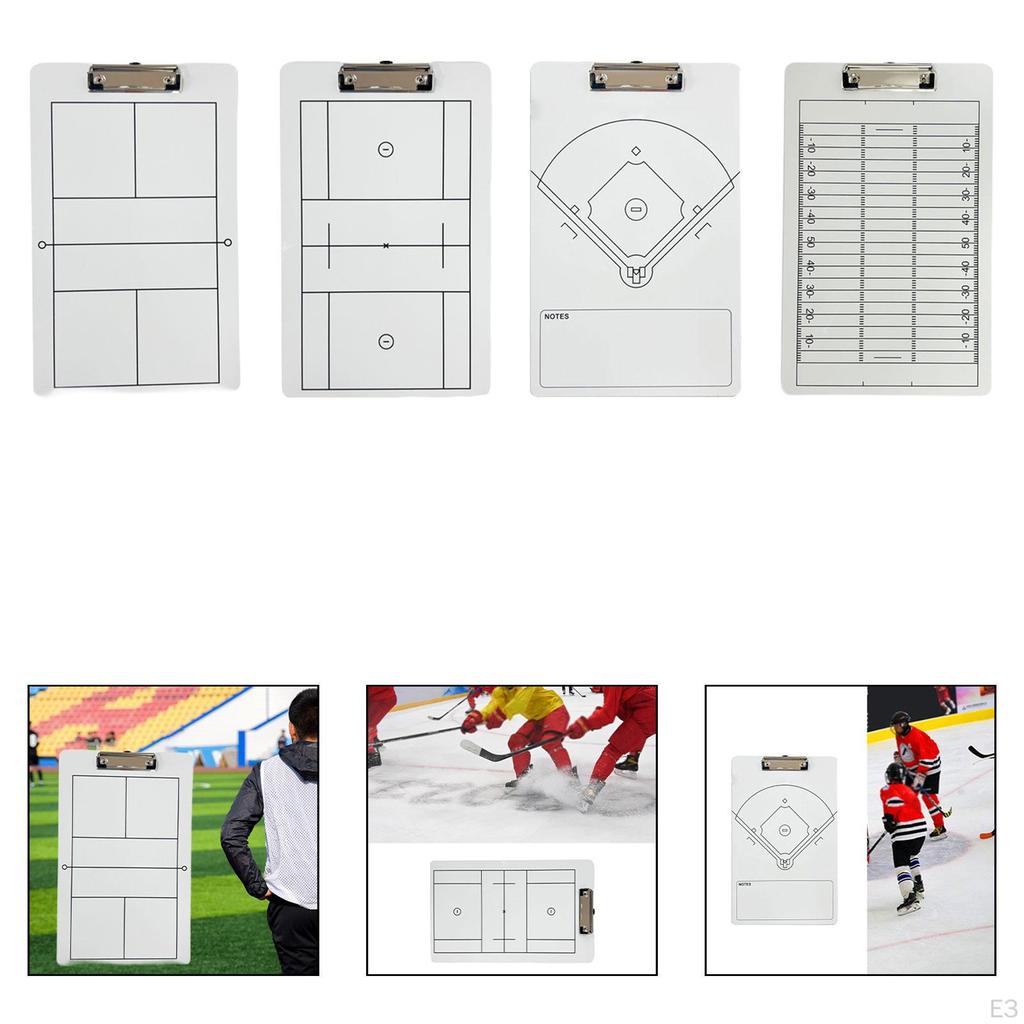 Sports Demonstration Board Coaches Strategy Portable Training Equipment Erasable Coaching