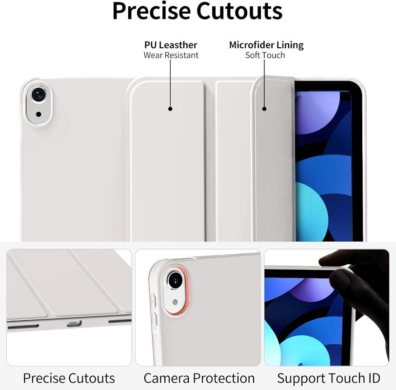 Чехол для iPad A16 11-го 2025 10-го Поколения 10.9 2022 Smart Cover iPad 11-го/10-го A3354 A3355 A3356 A2696 A2757 A2777 Fundas Case