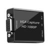 VGA Capture Board Game Capture 1080p30hz VGA To Video Capture Card HD Image Quality for Game and Conferences Compatible with OSX PC PS5 Xbox Switch