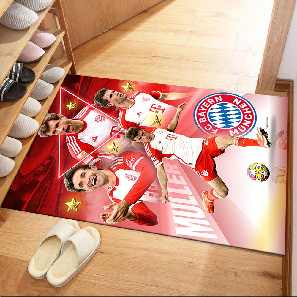 Bayern Munich Carpet Design for Hallway Dormitory Foyer Kitchen Anti-slip Rug Anime Office Decor Perfect Birthday/Christmas Gift Idea