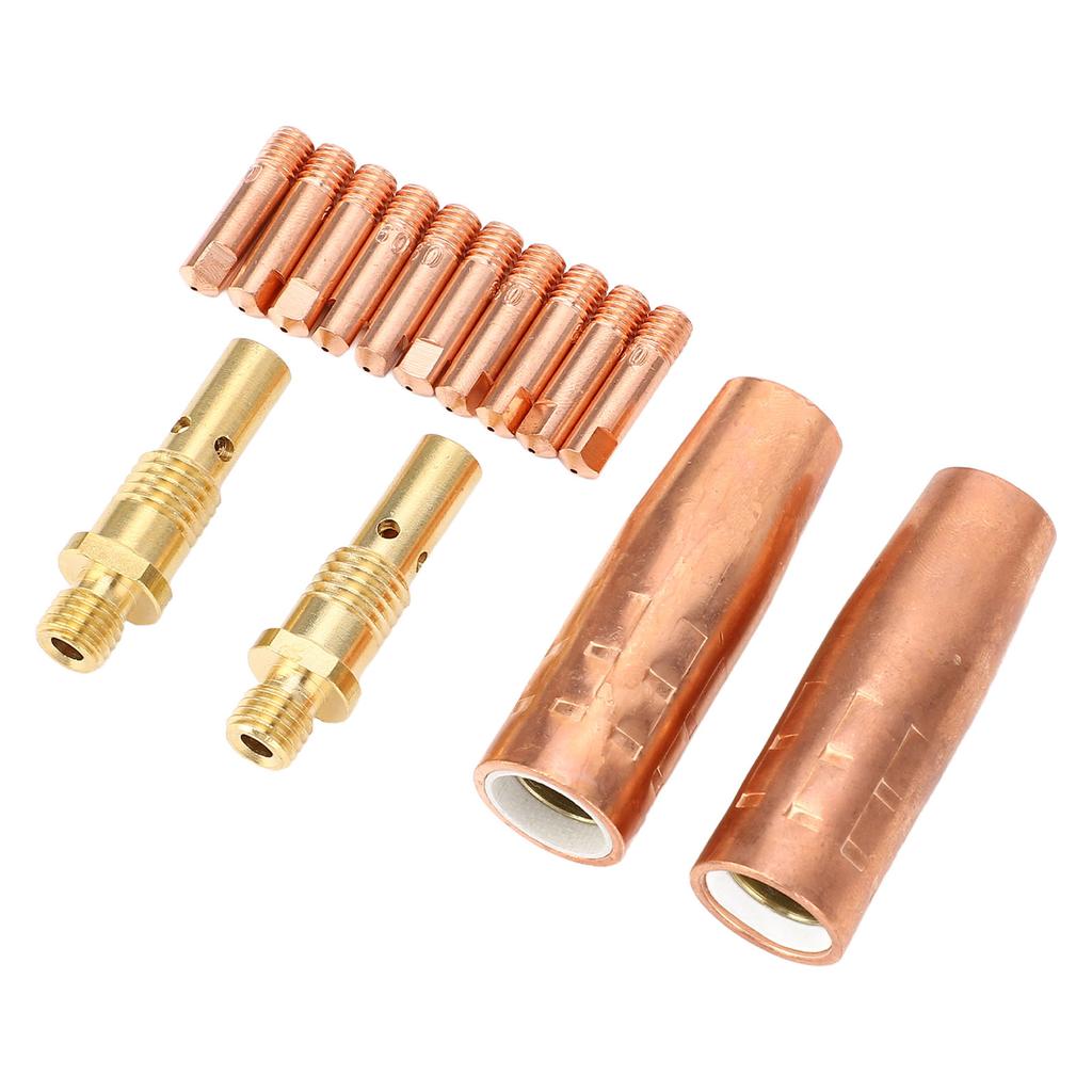 Набор из 14 предметов Набор аксессуаров для сварочной горелки 10 шт. Электрод 2 шт. 12-дюймовые газовые сопла и 2 шт. 3550 Газ