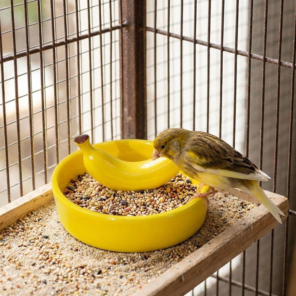 Ceramic Hamster Water Bowl Wide Mouth Tortoise Feeding Dish Anti Spill Pet Feeding Bowl Small Pet