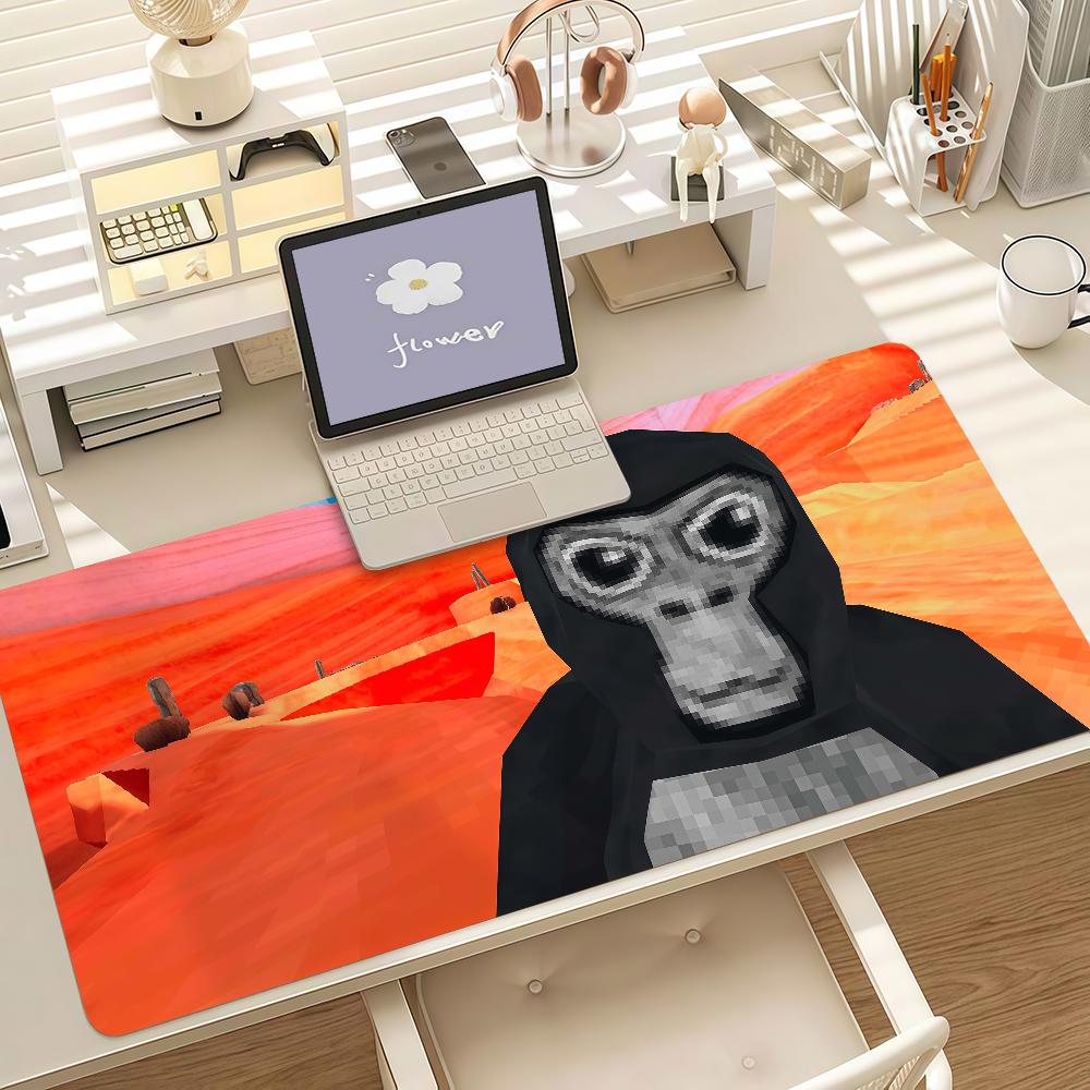 Game G-Gorilla T-Tag Mouse Pad Anti Slip Rubber Edge Locked Thickened Laptop Gaming Desk Mat
