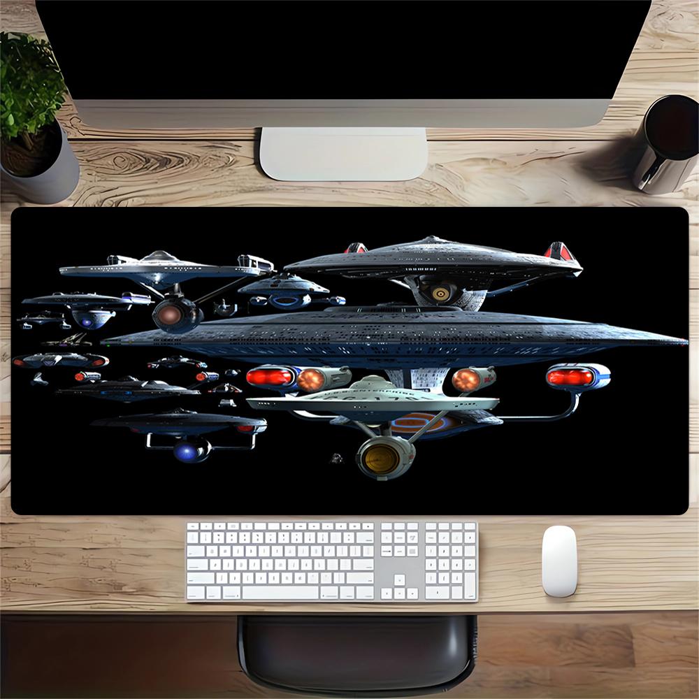 Starship Formation Large Gaming Mouse Pad Nonslip Rubber Base Waterproof Desk Mat For Office Pc Laptop