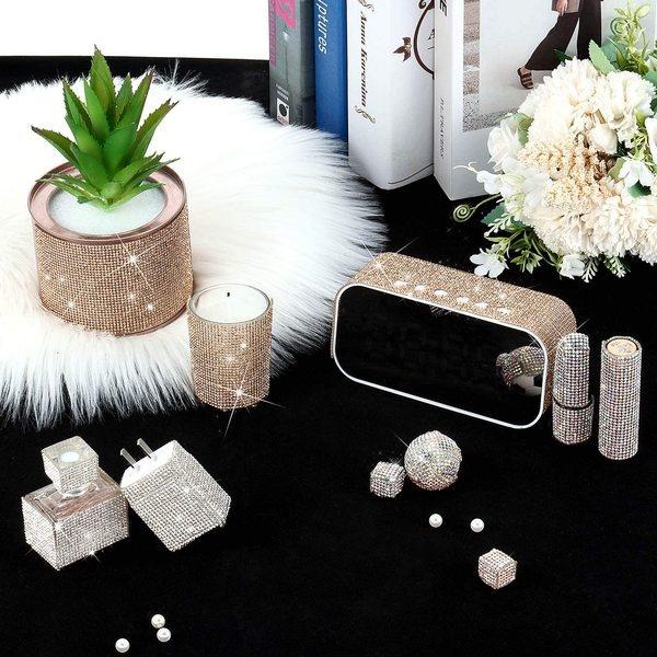 Яркая наклейка со стразами, блестящие стразы для поделок, самоклеящаяся наклейка с бриллиантами, сделай сам, для украшения подарка, художественное ремесло (3 размера, 4 цвета)