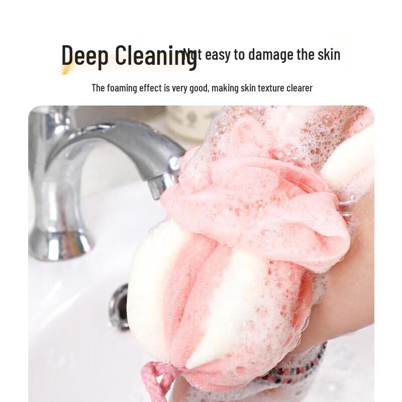 Джиебиши Большая губка для ванны и душа люфа (2-Pack)