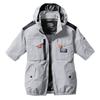 Work Clothes Aircraft Tactical Short Sleeve Blouson AC1156 AIRCRAFT M 60 Ash Gray [Bartle] (No Fan)