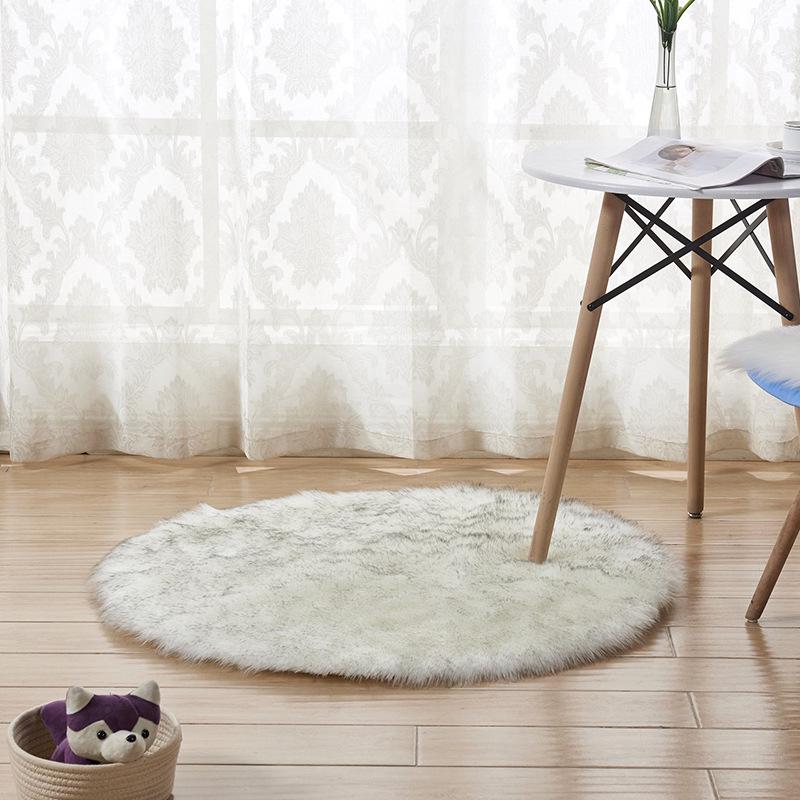 Semi-Circular Door Mat & Chair Cushion for Home - Cold Protection Floor Mat for Living Room, Bedroom, and More