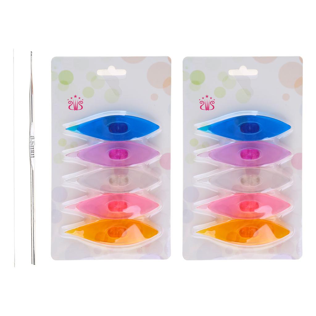 Фриволите Челноки Инструменты для кружевоплетения Ткацкие инструменты для DIY Ручная работа Вязание крючком Вязание Кружева Художественные аксессуары