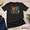 Juneteenth Freeish Since 1865 Melanin Ancestor Black History Unisex T-shirt