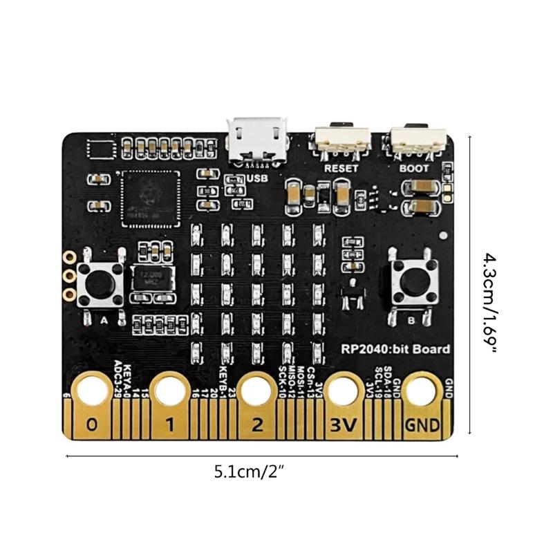 Новый и Оригинальный для Платы Разработки RP2040 Bit Board Встроенный W25Q16 16М h Чип Памяти