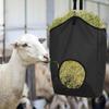 Hay Bag Hanging Feeder Tote Slow Feed No Waste with Metal Oxford Cloth for Ostriches Horse